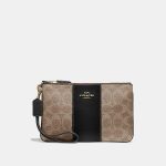 Sales Coupons Deals - Coach Small Wristlet In Colorblock Signature Canvas