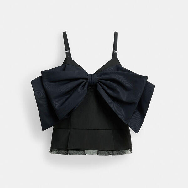 Taffeta Bow Top