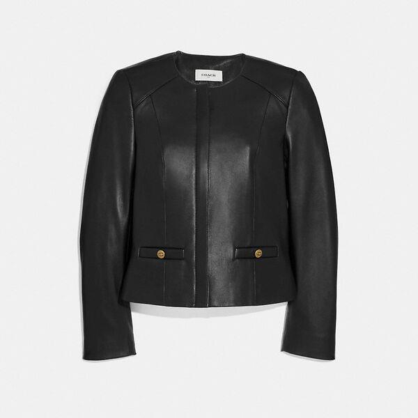 Tailored Leather Jacket