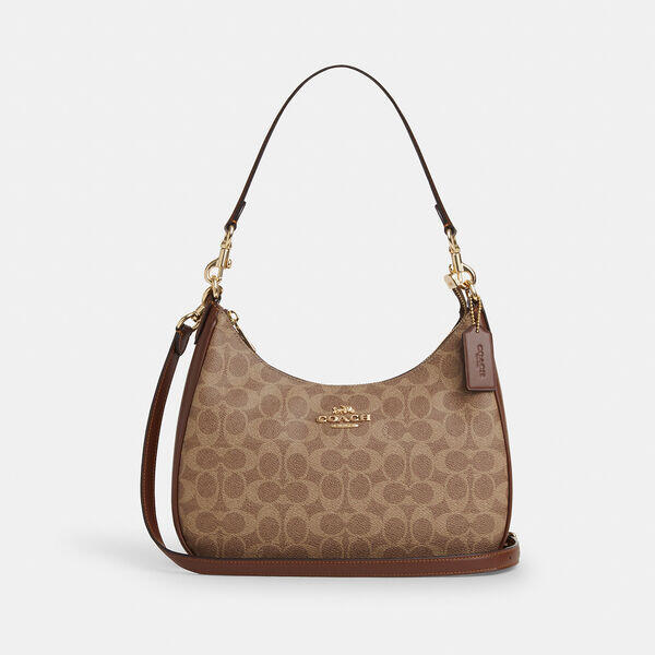 Teri Hobo Bag In Signature Canvas