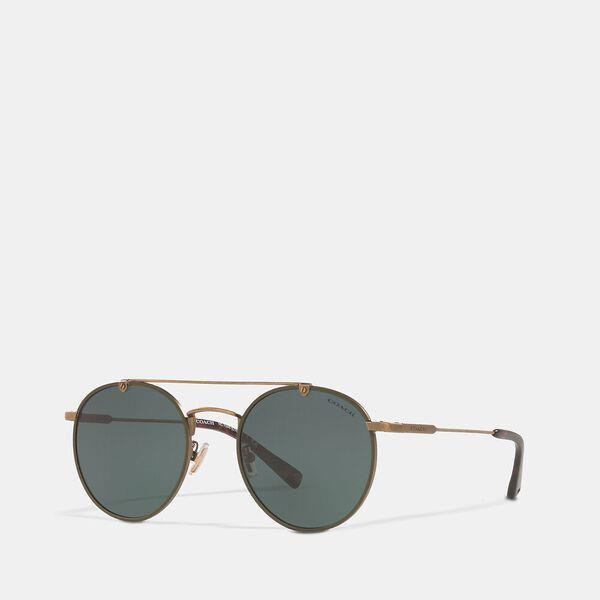 Thin Metal Round Sunglasses