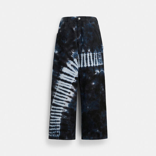 Tie-Dye Painter Pants In Organic Cotton