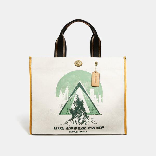 Tote 40 With Big Apple Camp Print