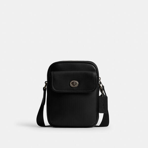 Turnlock Crossbody Bag