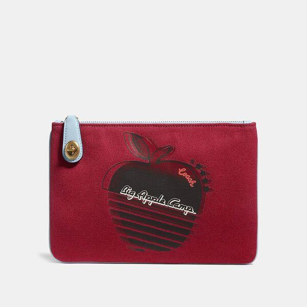 Turnlock Pouch 26 With Retro Big Apple Camp Print