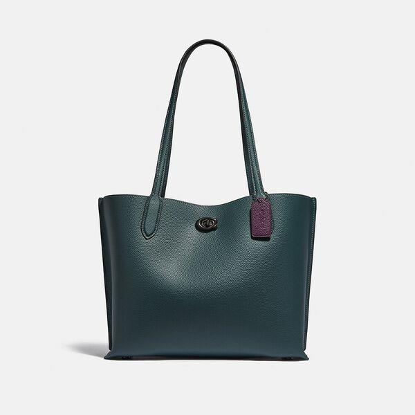 Willow Tote With Signature Canvas Interior