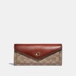 Sales Coupons Deals - Coach Wyn Soft Wallet In Colorblock Signature Canvas