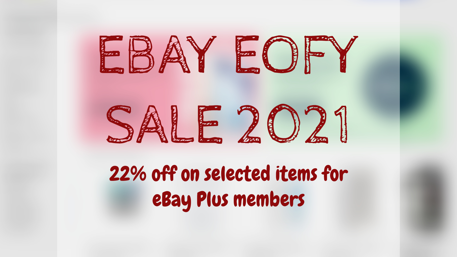 EBAY EOFY SALE 2021