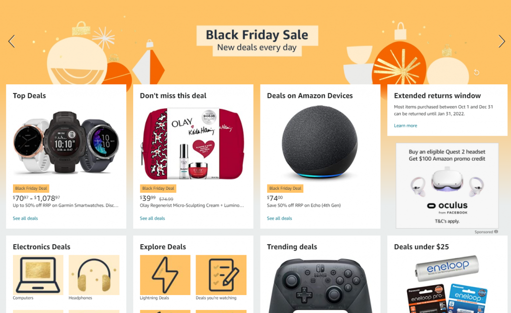 Sales Coupons Deals Amazon Black Friday