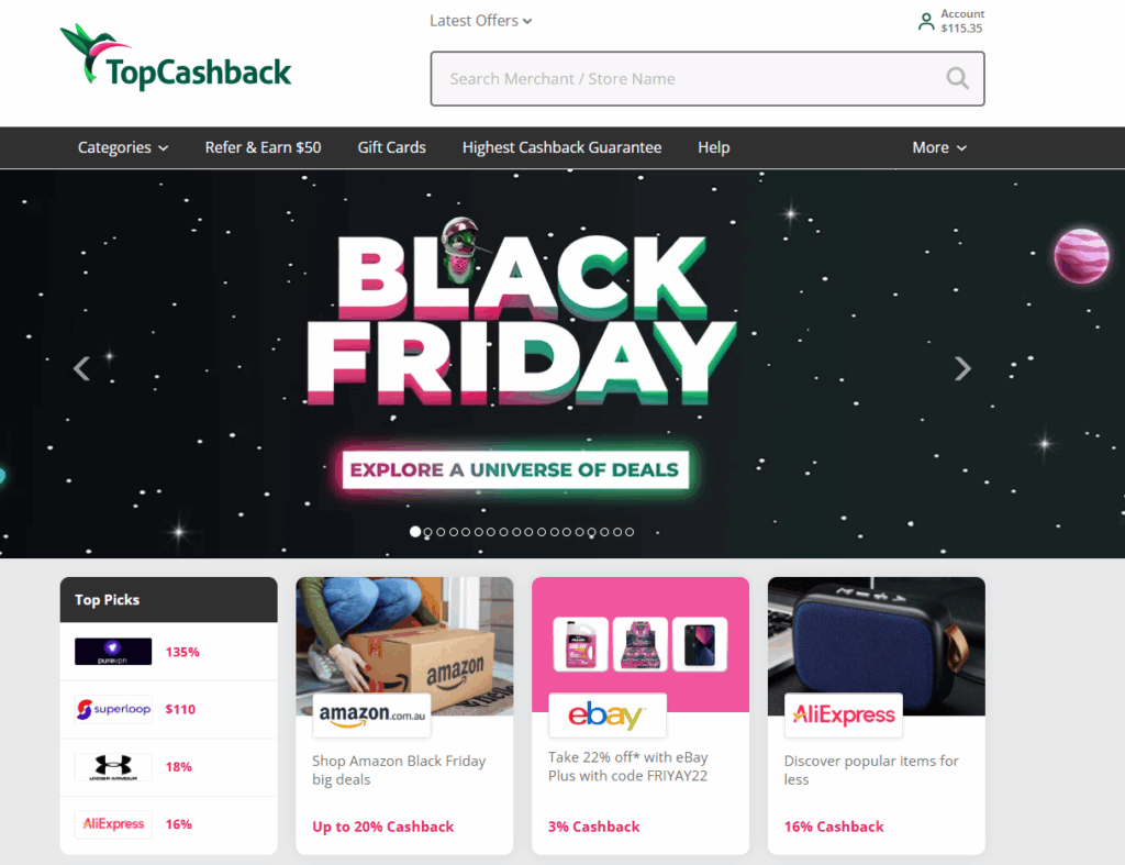 Sales Coupons Deals top cash back