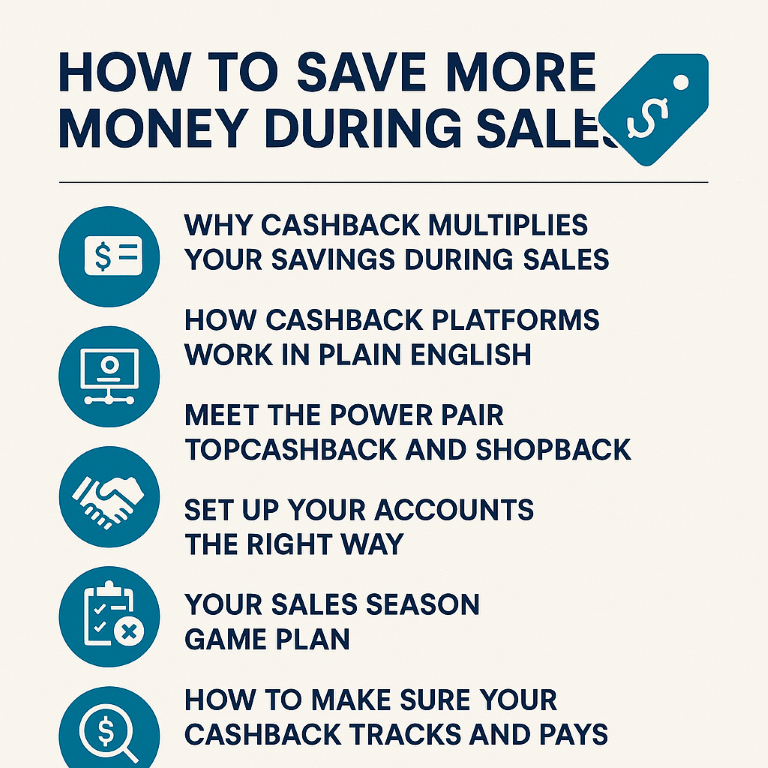HOW TO SAVE MORE MONEY DURING SALES