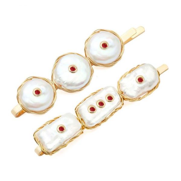 Amber Sceats - Elle Hair Clip Set - Apparel & Accessories > Jewelry