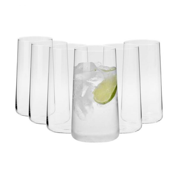 Kitchen Style - Avant Garde Tapered Tall Tumbler 540ML Set 6 Gift Boxed - Drinkware