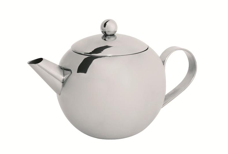 Avanti stainless steel teapot with laser etched infuser 500mL