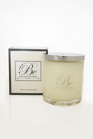 Be Enlightened Triple Scented 80hr Candle Lemongrass