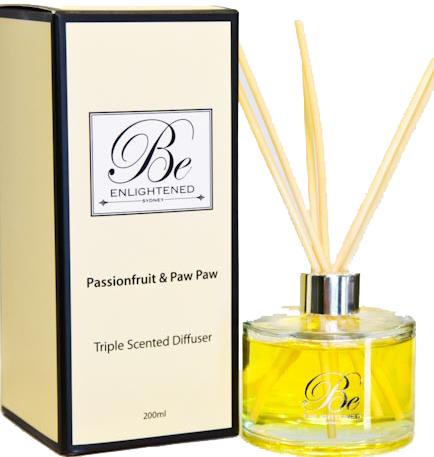 Be Enlightened Triple Scented Diffuser Passionfruit & Paw Paw