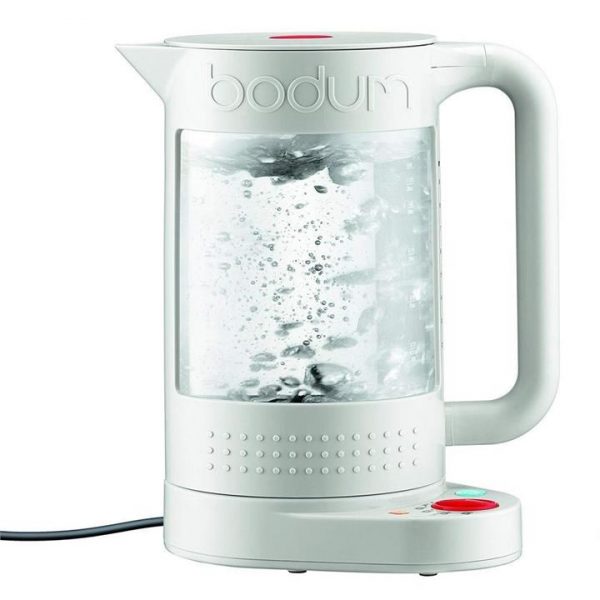 Kitchen Style - Bodum Bistro Electric Water Kettle Double Wall with Temperature Control 1.1L Off White - Tea & Coffee Supplies