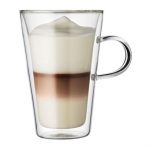 Kitchen Style - Bodum Canteen Double Wall Glass with handle Large 0.4 Litre Set Of 2 - Drinkware