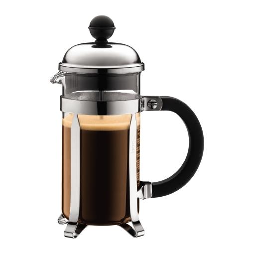 Bodum Chambord Coffee maker, 3 cup, 0.35 l, 12 oz, Shiny Polycarbonate beaker