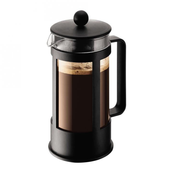 Bodum KENYA Coffee maker, 8 cup, 1.0 l, 34 oz, Black