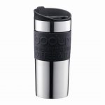 Kitchen Style - Bodum Stainless Steel Travel Mug 350ml Black - Tea & Coffee Supplies