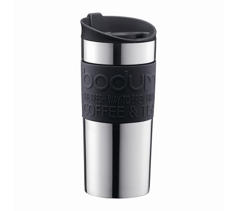 Bodum Stainless Steel Travel Mug 350ml Black