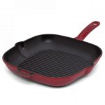 Kitchen Style - Chasseur Square Grill 25cm - Bordeaux - Pans