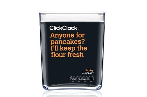 Click Clack Pantry Cube 3300ml – White