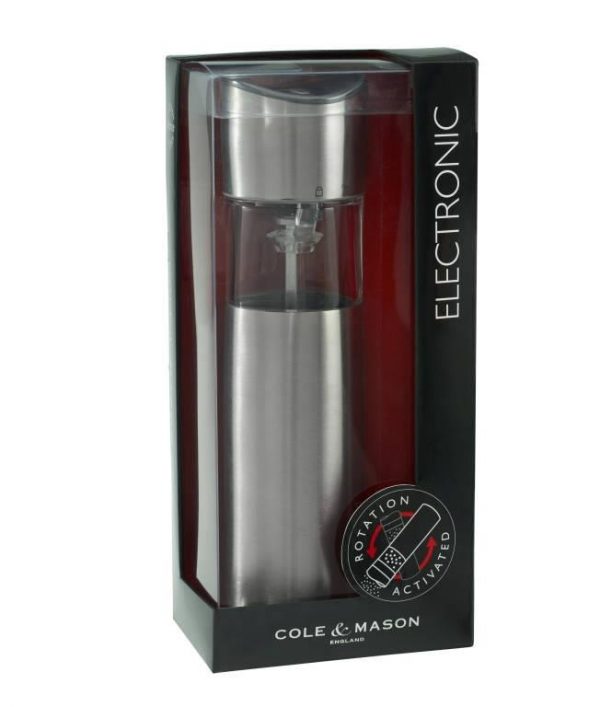 Kitchen Style - Cole & Mason Penrose Electronic Mill - Stainless Steel - Kitchen Supplies