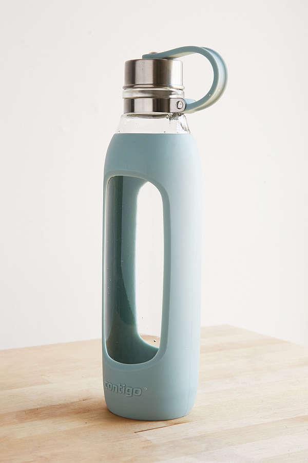 Contigo Purity Glass Water Bottle Smoke 591ml
