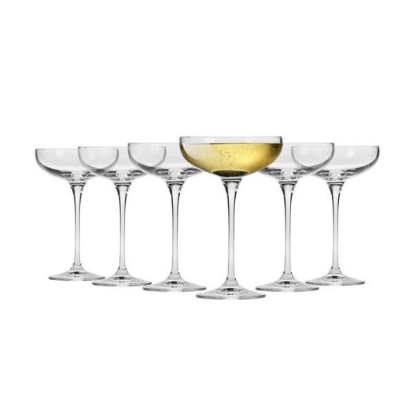 Kitchen Style - Krosno Harmony Champagne Coupe 240ML Set of 6 - Drinkware