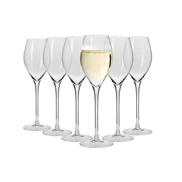 Kitchen Style - Krosno Harmony Prosecco 280ML Set 6 Gift Boxed - Drinkware