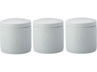 Maxwell & Williams Canister 600ml Set of 3 White