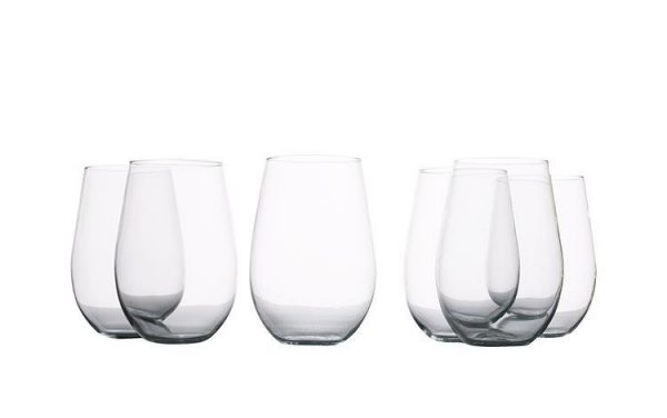 Kitchen Style - Maxwell & Williams Mansion Stemless Red Wine 580ML Set of 6 Gift Boxed - Dinnerware & Serveware