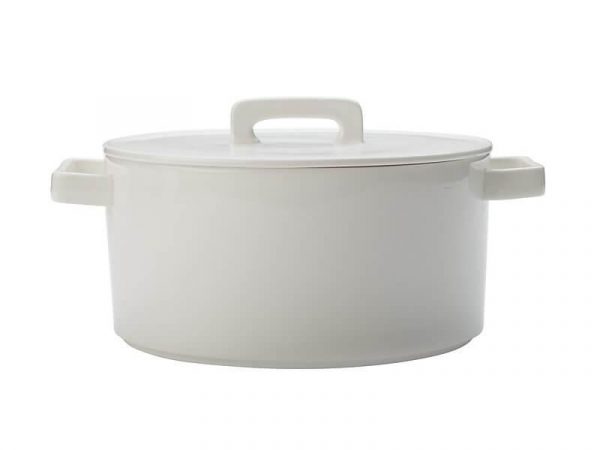 Kitchen Style - Maxwell & Williams Round Casserole 2.6L White Gift Boxed - Casseroloes