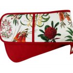 Kitchen Style - Maxwell & Williams Royal Botanic Double Oven Glove Red - Dinnerware & Serveware
