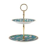 Kitchen Style - Maxwell & Williams Teas & C's Kasbah 2 Tiered Cake Stand Mint Gift Boxed - Kitchen Supplies