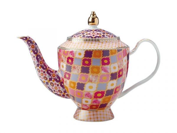 Kitchen Style - Maxwell & Williams Teas & C's Kasbah Teapot with Infuser 1L Rose Gift Boxed - Tea & Coffee Supplies