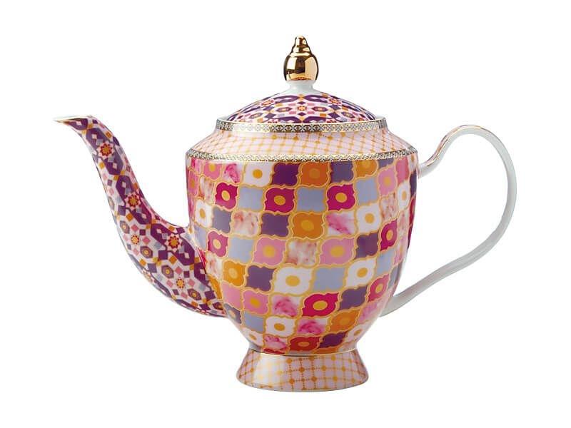 Maxwell & Williams Teas & C’s Kasbah Teapot with Infuser 1L Rose Gift Boxed