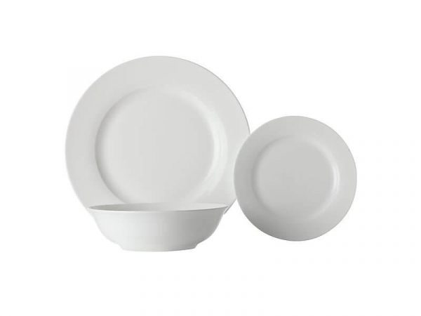 Kitchen Style - Maxwell & Williams White Basics European Rim Dinner Set 18pce - Dinnerware & Serveware