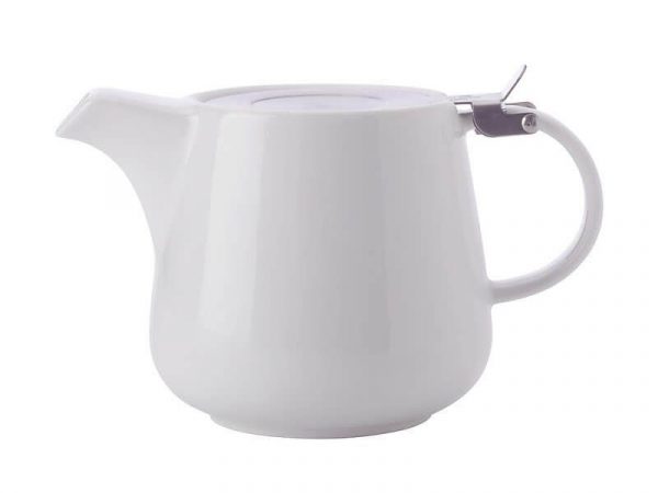 Kitchen Style - Maxwell & Williams White Basics Teapot with Infuser 1.2L - Dinnerware & Serveware