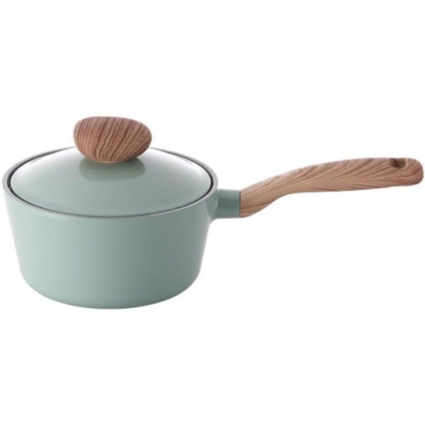 Kitchen Style - Neoflam Retro 18cm Sauce Pan 1.8L Green Demer Induction with Die-Casted Lid - Pans