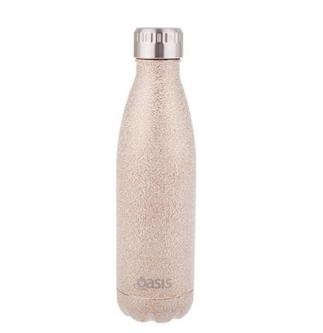 Oasis Stainless Steel Insulated Drink Bottle 500ml Champagne