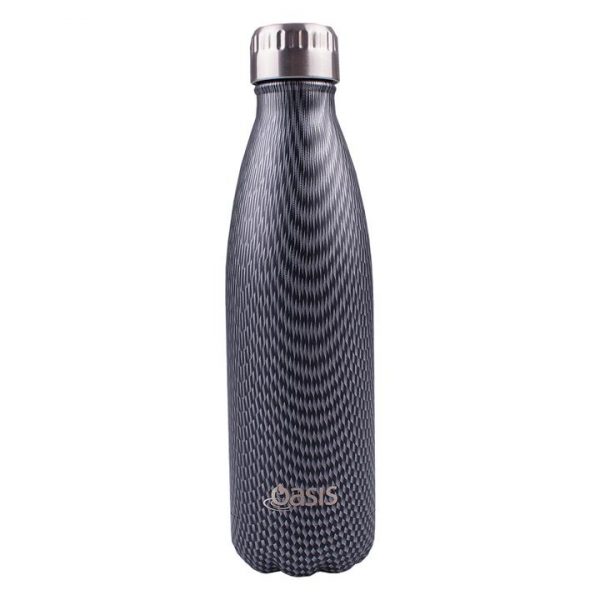 Kitchen Style - Oasis Stainless Steel Insulated Drink Bottle 500ml Graphite - Drinkware