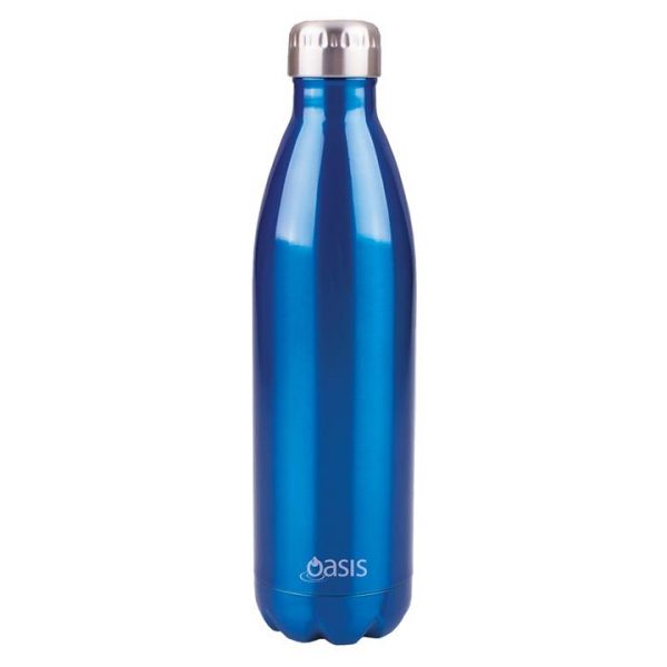 Kitchen Style - Oasis Stainless Steel Insulated Drink Bottle 750ml Aqua - Drinkware