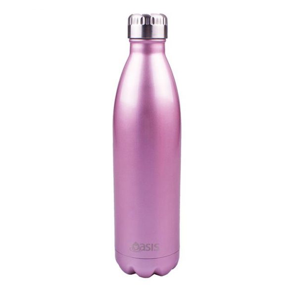 Kitchen Style - Oasis Stainless Steel Insulated Drink Bottle 750ml Blush - Drinkware