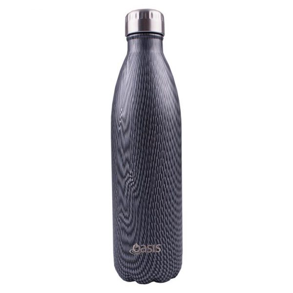 Kitchen Style - Oasis Stainless Steel Insulated Drink Bottle 750ml Graphite - Drinkware