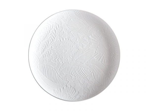 Kitchen Style - Panama Round Platter 36cm White Gift Boxed - Platters
