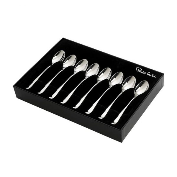 Kitchen Style - Robert Welch Radford Bright Coffee Spoon Set of 8 - Cutlery Set