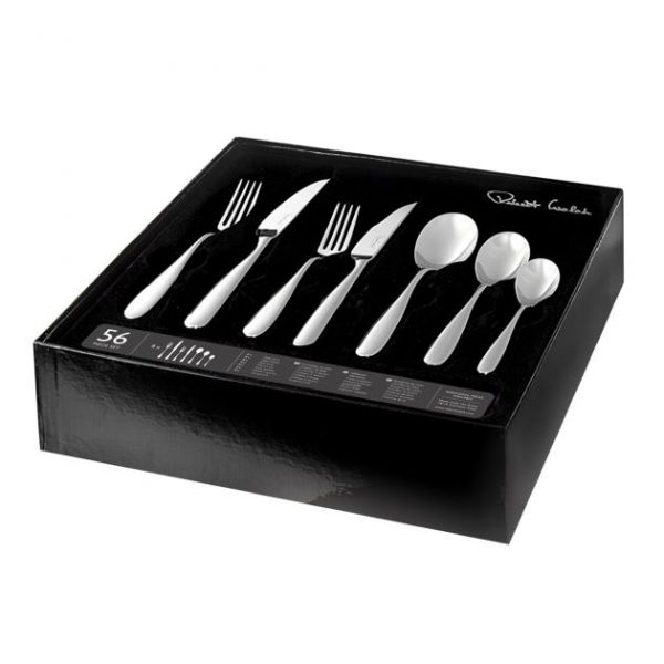 Kitchen Style - Robert Welch Stanton Bright Cutlery Set 56 Piece - Cutlery Set